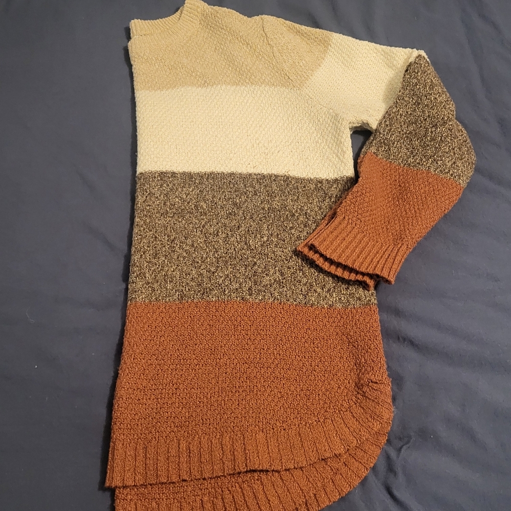 Pink Clover Colorblock Sweater Size XL